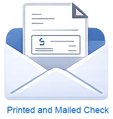 Printed and Mailed Check
